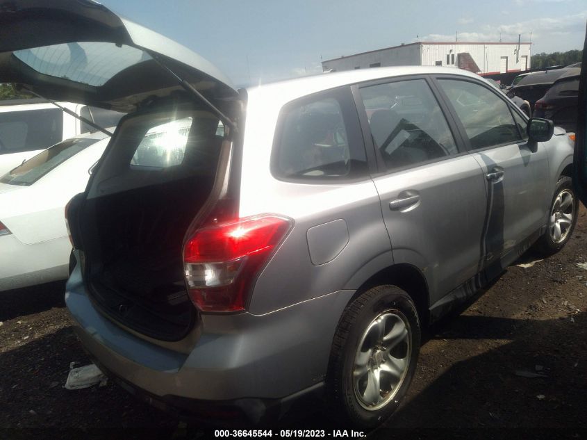 2015 SUBARU FORESTER 2.5I - JF2SJAAC5FG591285