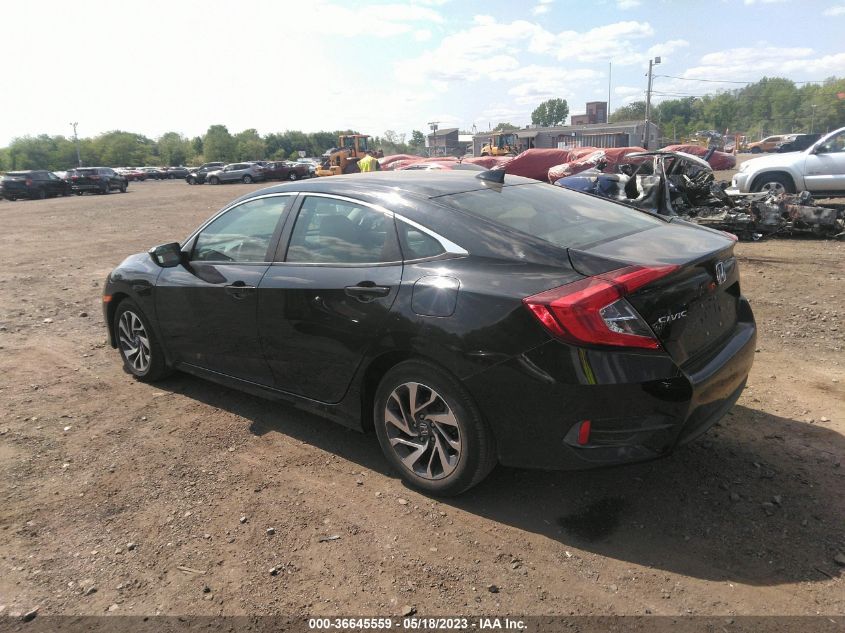 2017 HONDA CIVIC SEDAN EX - 19XFC2F74HE215904