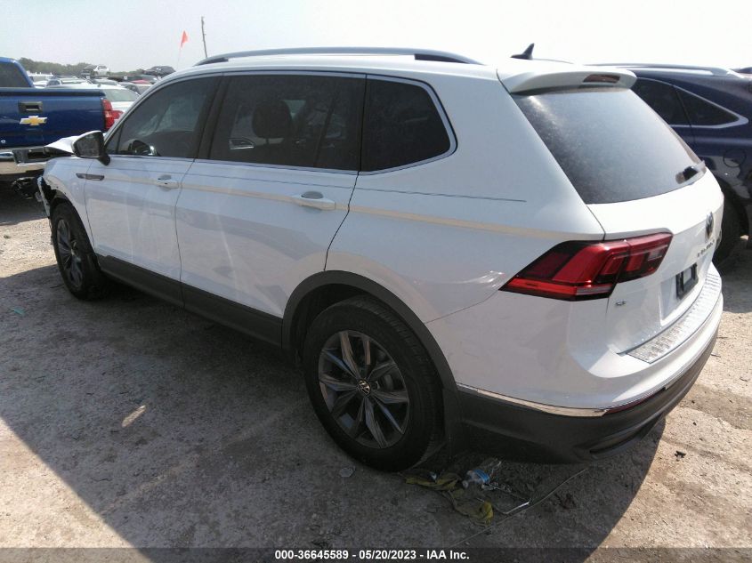 2022 VOLKSWAGEN TIGUAN SE - 3VV3B7AX0NM057882