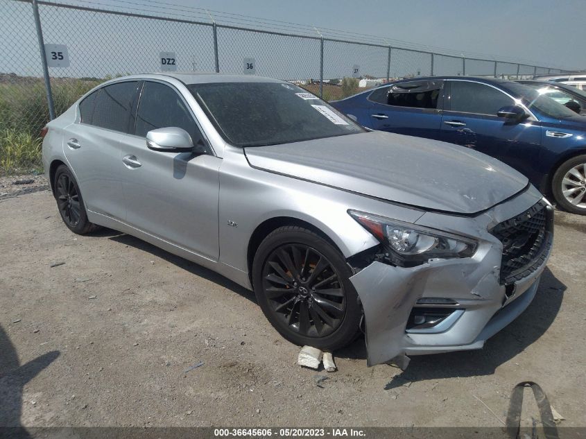 2020 INFINITI Q50 3.0T LUXE - JN1EV7AP4LM206739