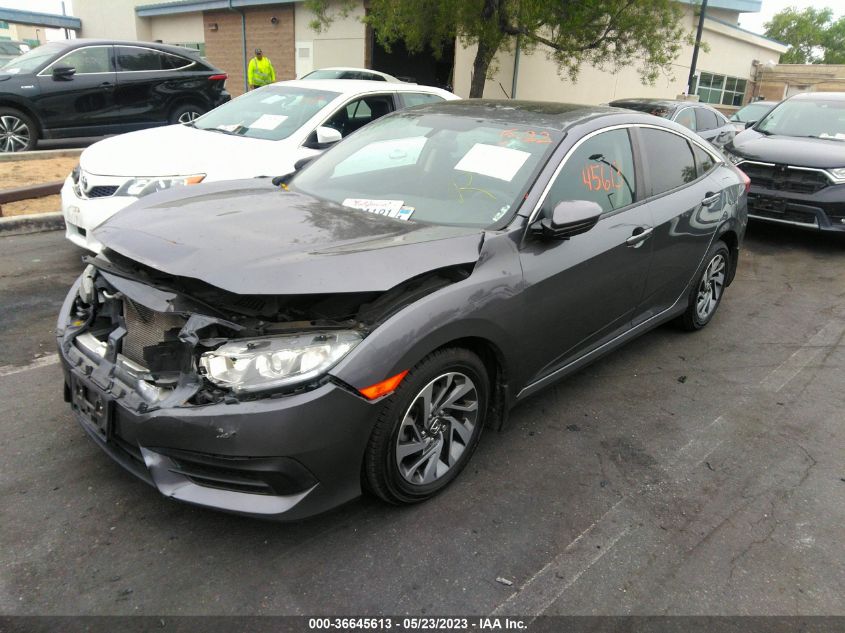 2018 HONDA CIVIC SEDAN EX - 2HGFC2F76JH602448