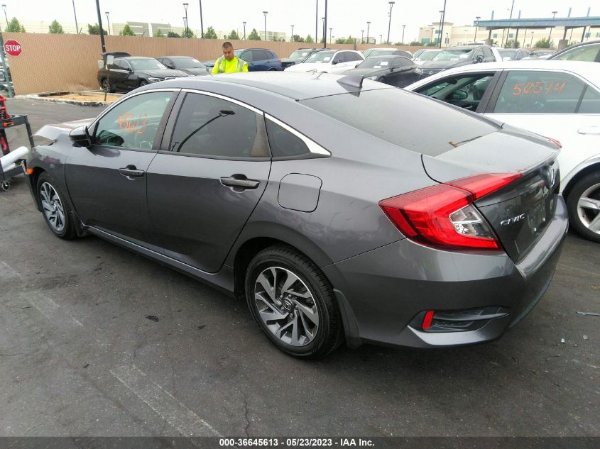 2018 HONDA CIVIC SEDAN EX - 2HGFC2F76JH602448