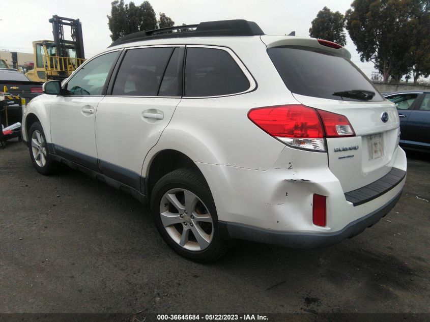 2014 SUBARU OUTBACK 2.5I PREMIUM - 4S4BRBCC1E3204114