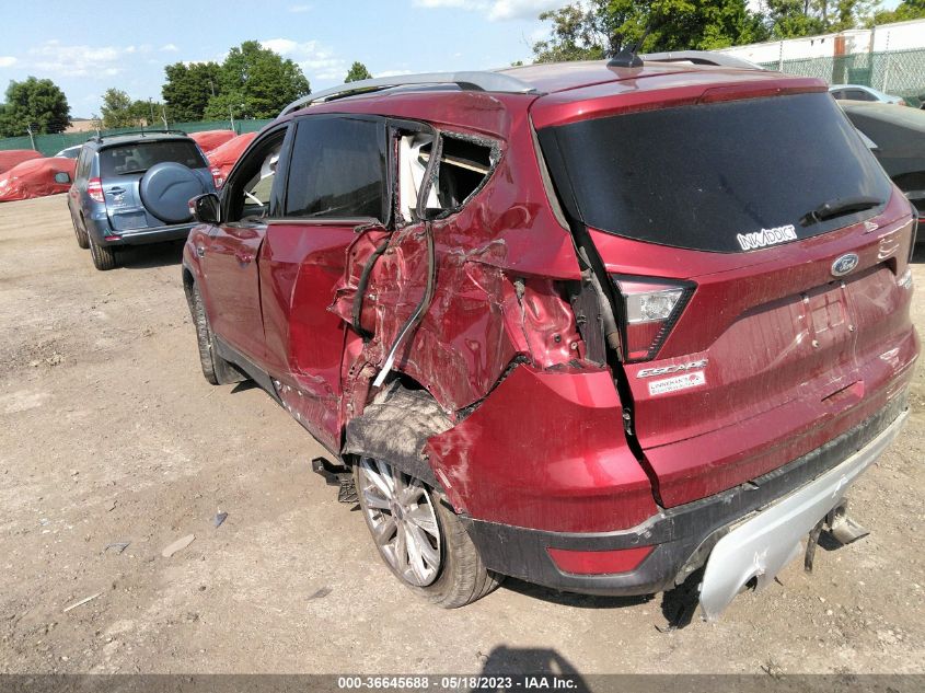 2018 FORD ESCAPE TITANIUM - 1FMCU9J91JUC72601