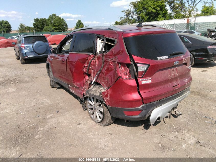 2018 FORD ESCAPE TITANIUM - 1FMCU9J91JUC72601