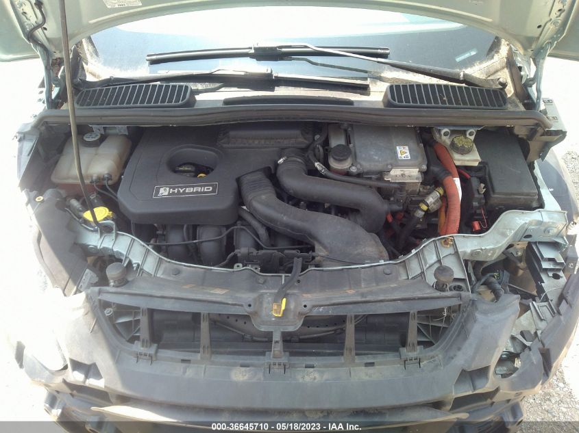 2013 FORD C-MAX HYBRID SEL - 1FADP5BU0DL530070