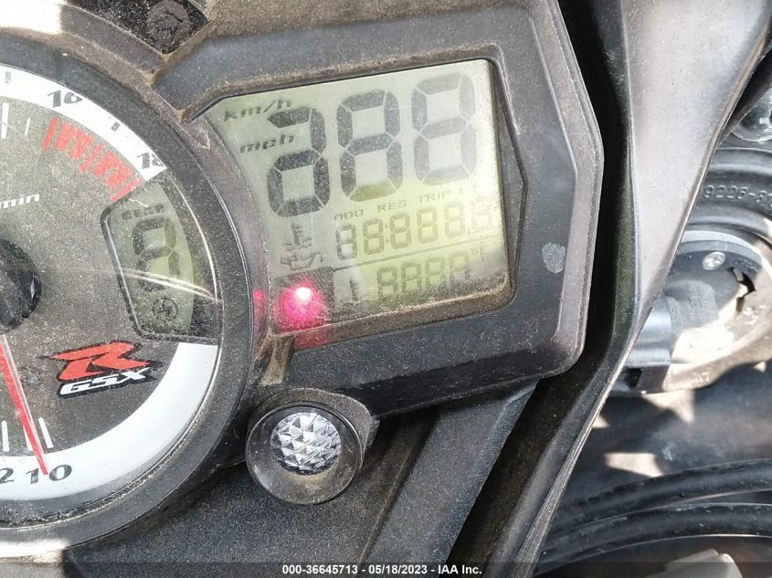 2009 SUZUKI GSX-R600 - JS1GN7EA892105746