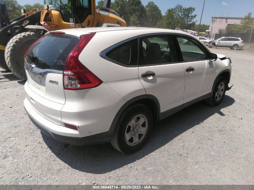 2016 HONDA CR-V LX - 5J6RM4H30GL016686