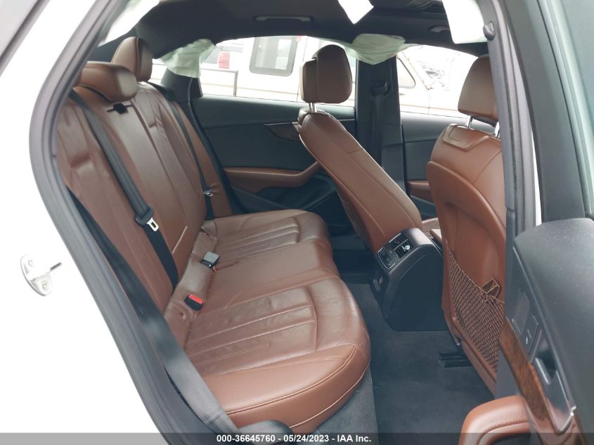 2017 AUDI A4 PREMIUM PLUS - WAUENAF40HN017593
