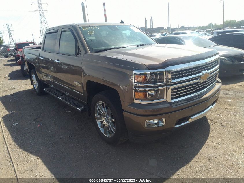 2014 CHEVROLET SILVERADO 1500 HIGH COUNTRY - 3GCUKTEC2EG528822
