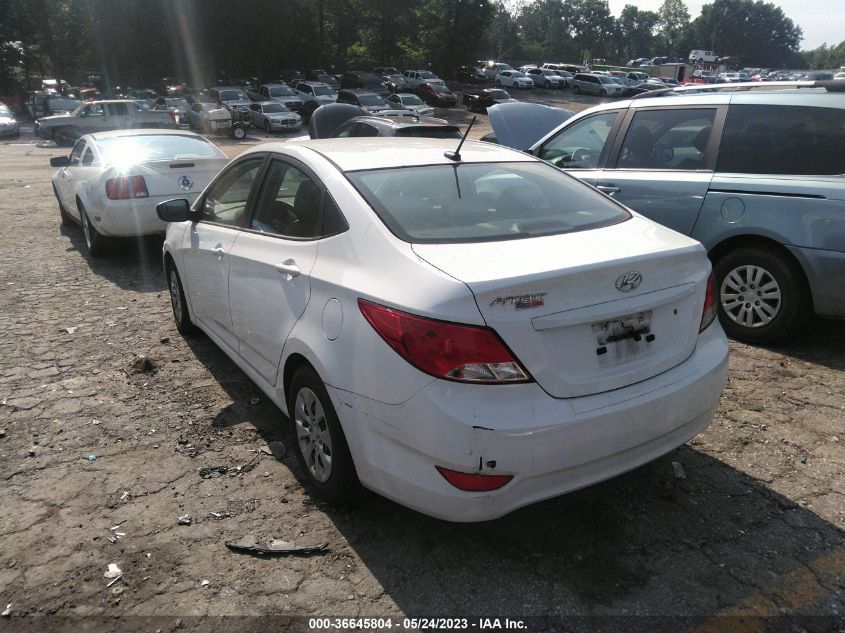 2016 HYUNDAI ACCENT SE - KMHCT4AE4GU156921