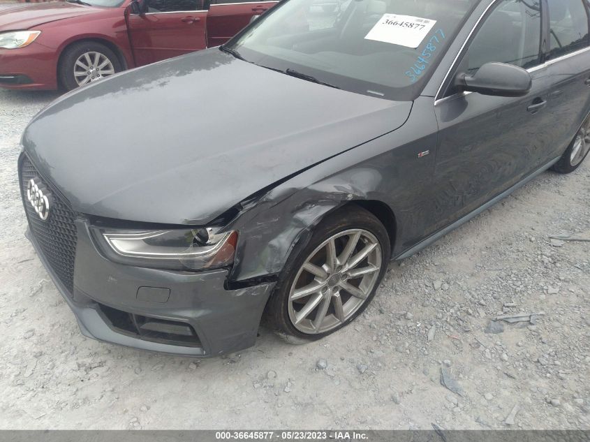 2016 AUDI A4 PREMIUM - WAUAFAFL3GN007304