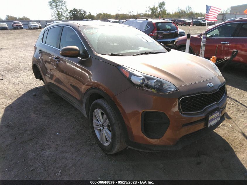 2017 KIA SPORTAGE LX - KNDPM3AC9H7135560