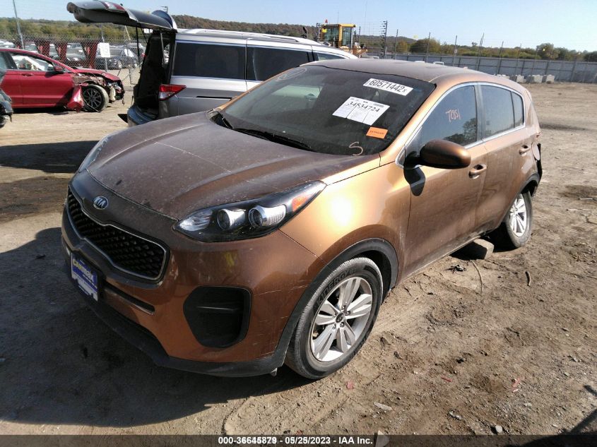 2017 KIA SPORTAGE LX - KNDPM3AC9H7135560