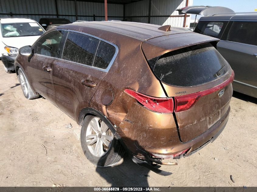 2017 KIA SPORTAGE LX - KNDPM3AC9H7135560