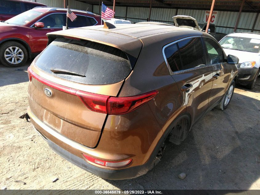 2017 KIA SPORTAGE LX - KNDPM3AC9H7135560