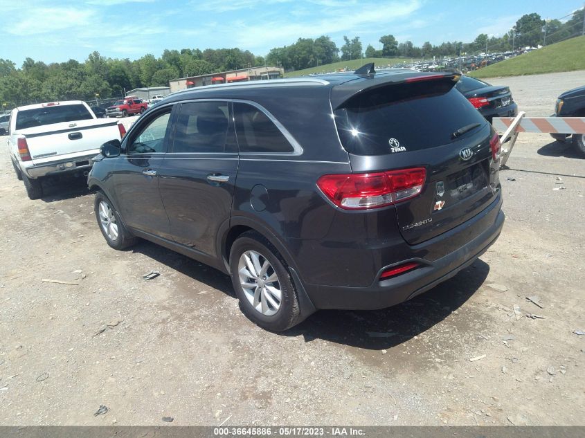 2016 KIA SORENTO LX - 5XYPG4A3XGG081295