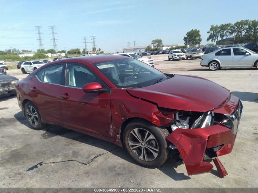 2022 NISSAN SENTRA SV - 3N1AB8CV7NY306195