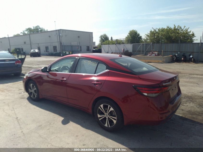 2022 NISSAN SENTRA SV - 3N1AB8CV7NY306195