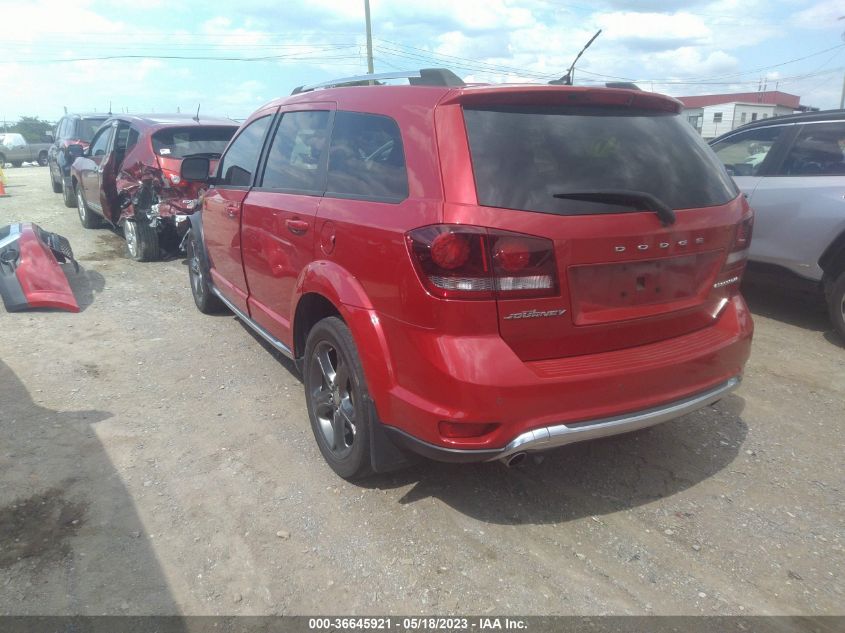 2015 DODGE JOURNEY CROSSROAD - 3C4PDCGG7FT654450