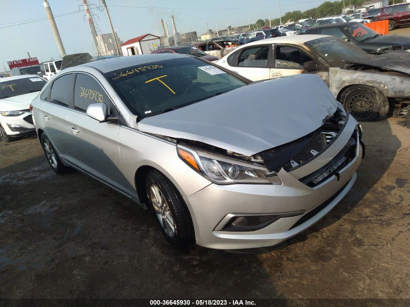 2017 HYUNDAI SONATA 2.4L - 5NPE24AF1HH488822