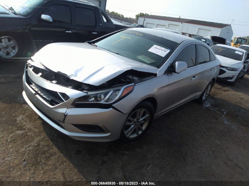 2017 HYUNDAI SONATA 2.4L - 5NPE24AF1HH488822