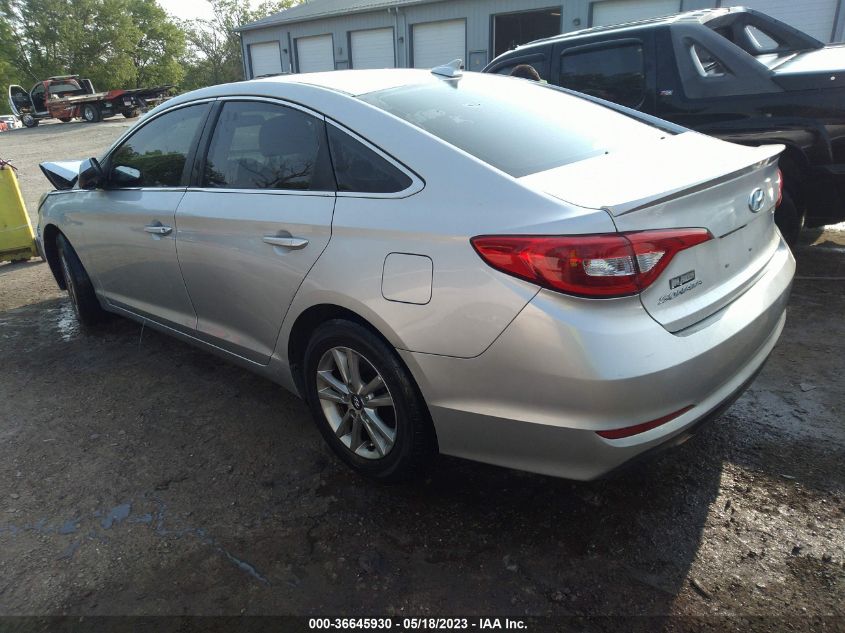 2017 HYUNDAI SONATA 2.4L - 5NPE24AF1HH488822