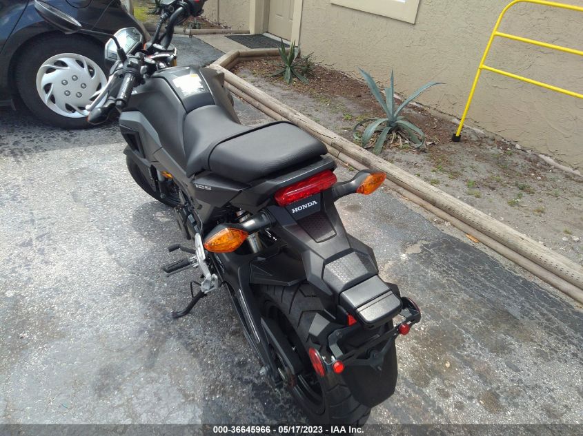 2018 HONDA GROM 125 - MLHJC7554J5001422