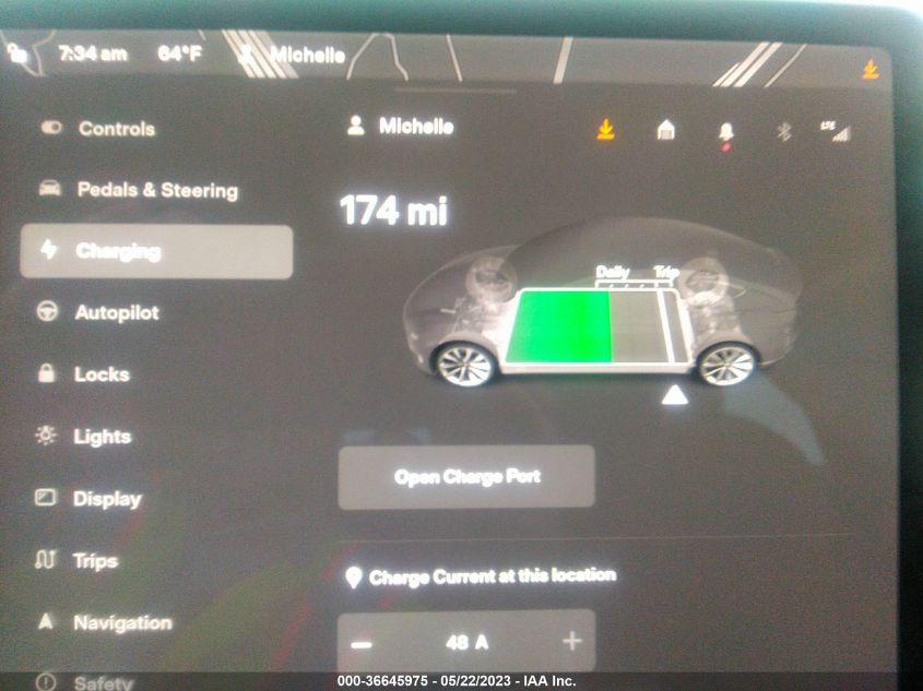 2018 TESLA MODEL 3 RANGE BATTERY - 5YJ3E1EA9JF048878