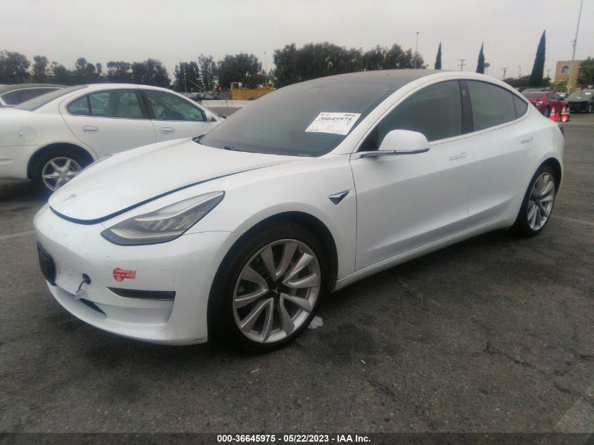 2018 TESLA MODEL 3 RANGE BATTERY - 5YJ3E1EA9JF048878
