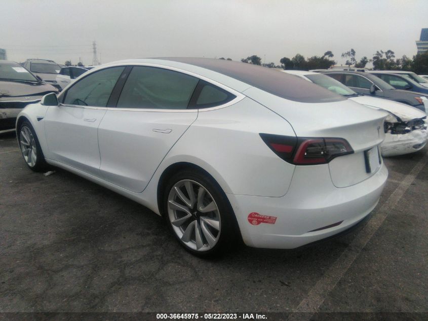 2018 TESLA MODEL 3 RANGE BATTERY - 5YJ3E1EA9JF048878