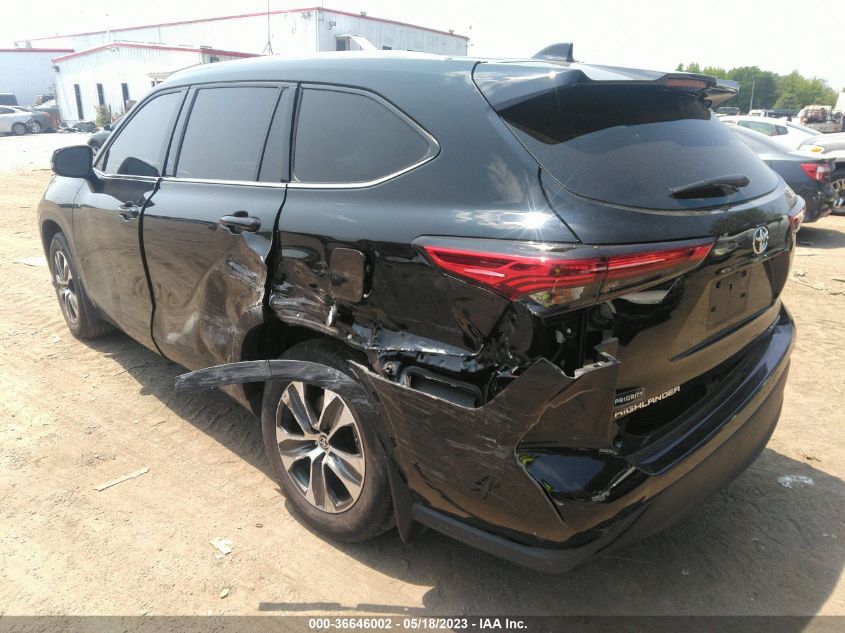 2021 TOYOTA HIGHLANDER XLE - 5TDGZRBH6MS538717