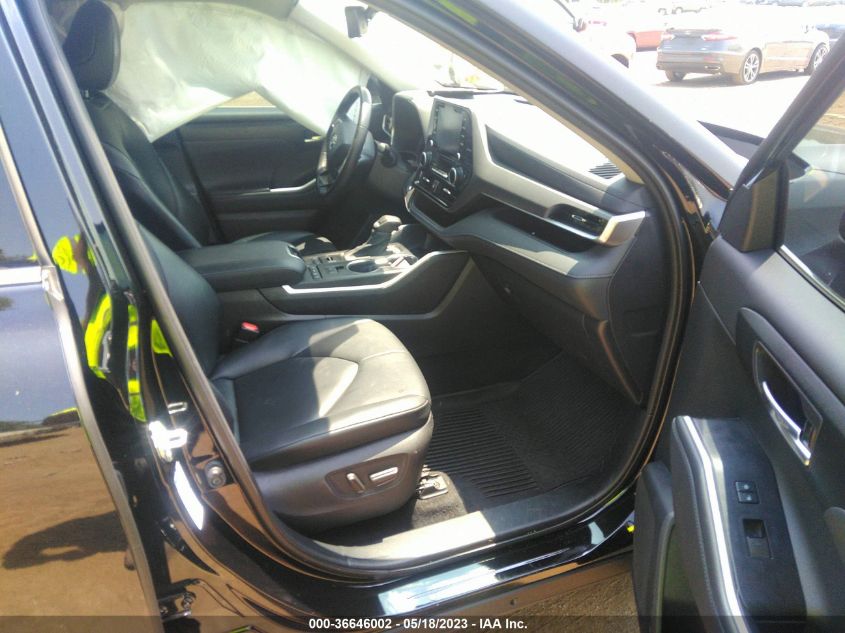 2021 TOYOTA HIGHLANDER XLE - 5TDGZRBH6MS538717