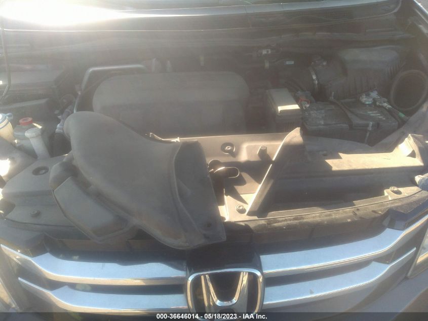 2017 HONDA ODYSSEY EX-L - 5FNRL5H61HB009663