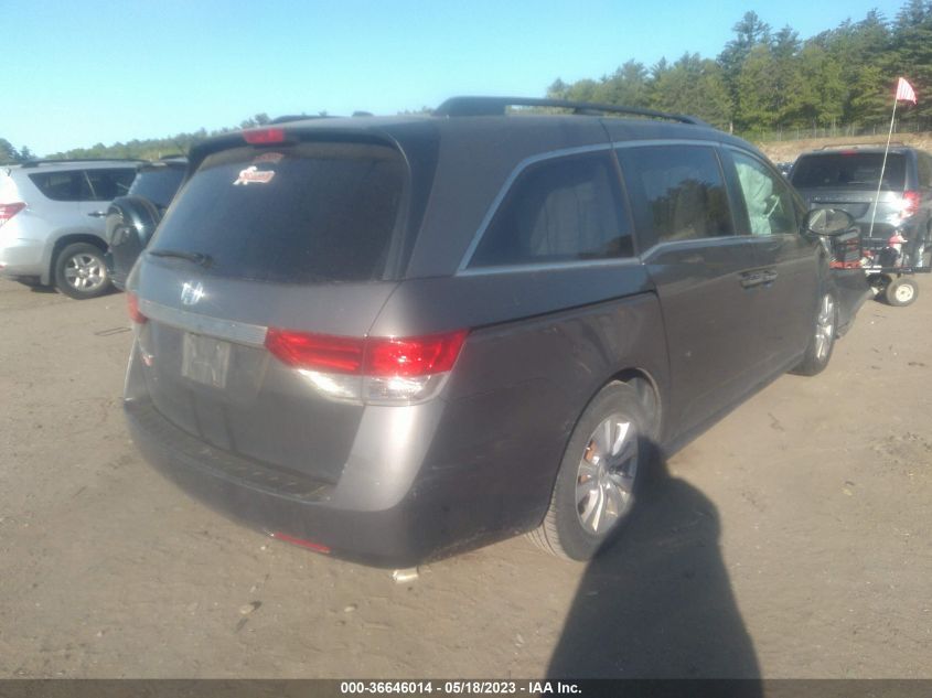 2017 HONDA ODYSSEY EX-L - 5FNRL5H61HB009663