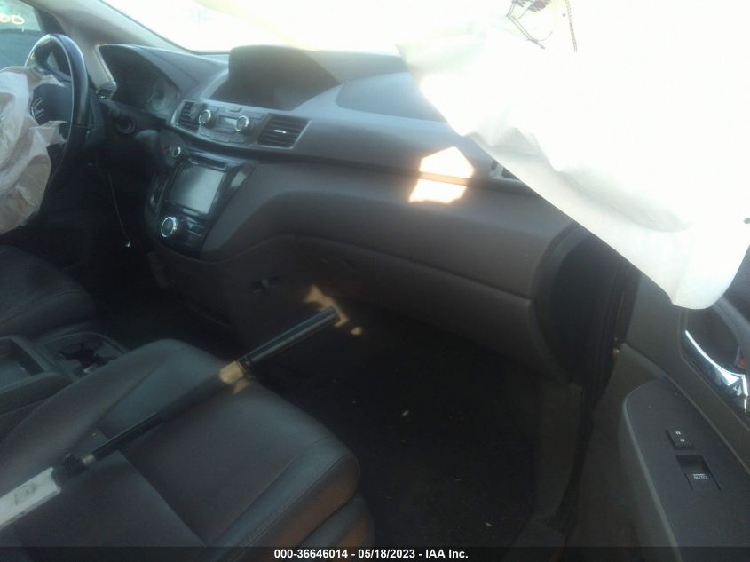 2017 HONDA ODYSSEY EX-L - 5FNRL5H61HB009663