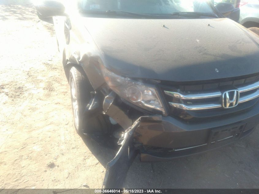 2017 HONDA ODYSSEY EX-L - 5FNRL5H61HB009663