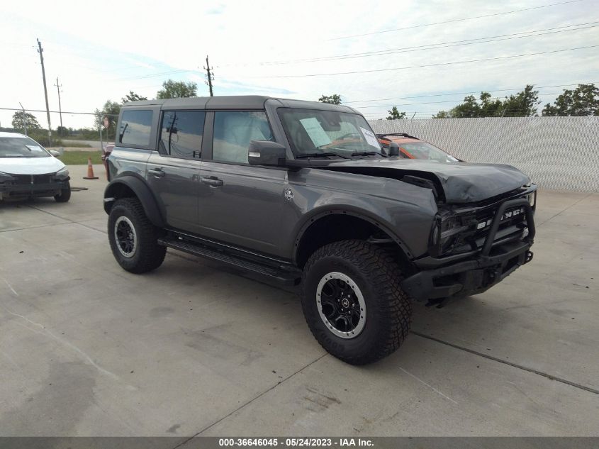 2022 FORD BRONCO BASE/BIG BEND - 1FMEE5DP3NLB68356