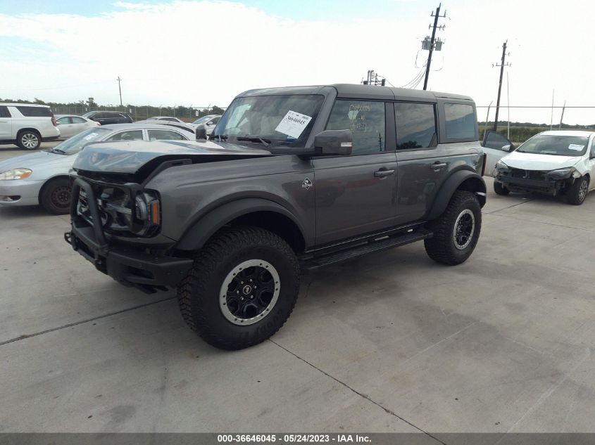 2022 FORD BRONCO BASE/BIG BEND - 1FMEE5DP3NLB68356
