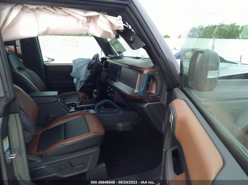 2022 FORD BRONCO BASE/BIG BEND - 1FMEE5DP3NLB68356