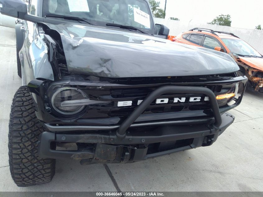 2022 FORD BRONCO BASE/BIG BEND - 1FMEE5DP3NLB68356