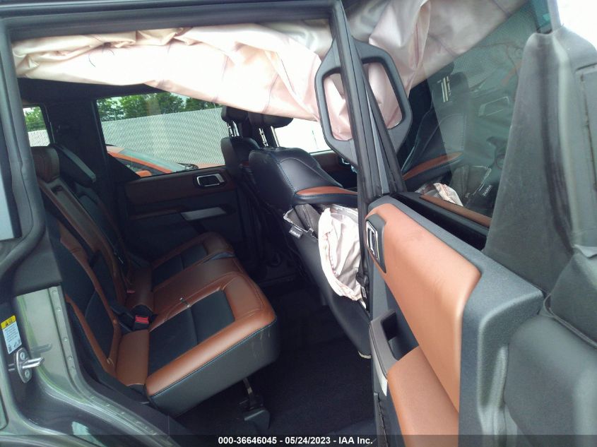 2022 FORD BRONCO BASE/BIG BEND - 1FMEE5DP3NLB68356
