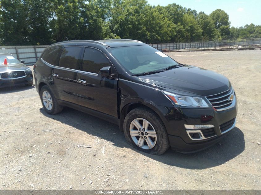 2014 CHEVROLET TRAVERSE LT - 1GNKRHKD9EJ372409