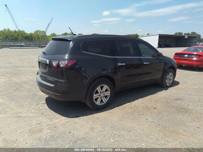 2014 CHEVROLET TRAVERSE LT - 1GNKRHKD9EJ372409