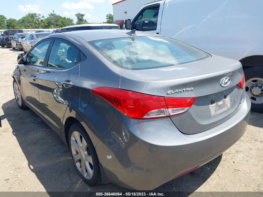 2013 HYUNDAI ELANTRA LIMITED - 5NPDH4AE2DH217585