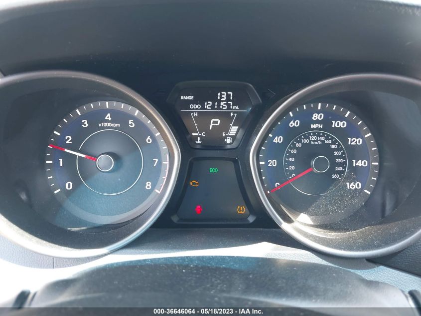 2013 HYUNDAI ELANTRA LIMITED - 5NPDH4AE2DH217585