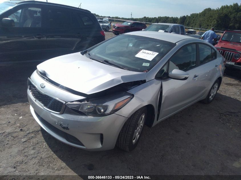 2017 KIA FORTE LX - 3KPFK4A78HE043477