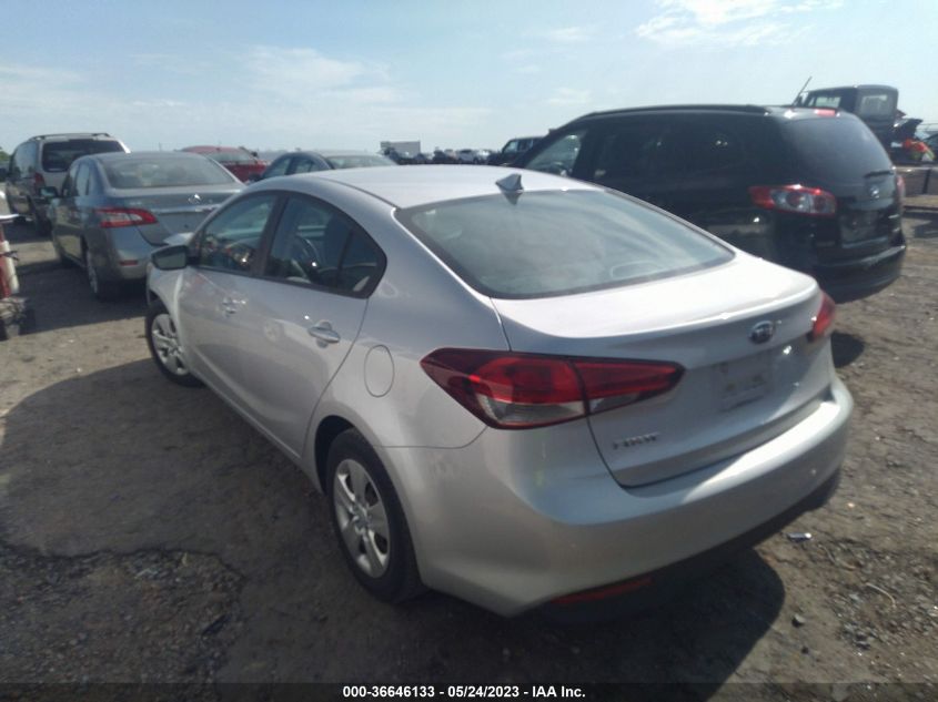 2017 KIA FORTE LX - 3KPFK4A78HE043477