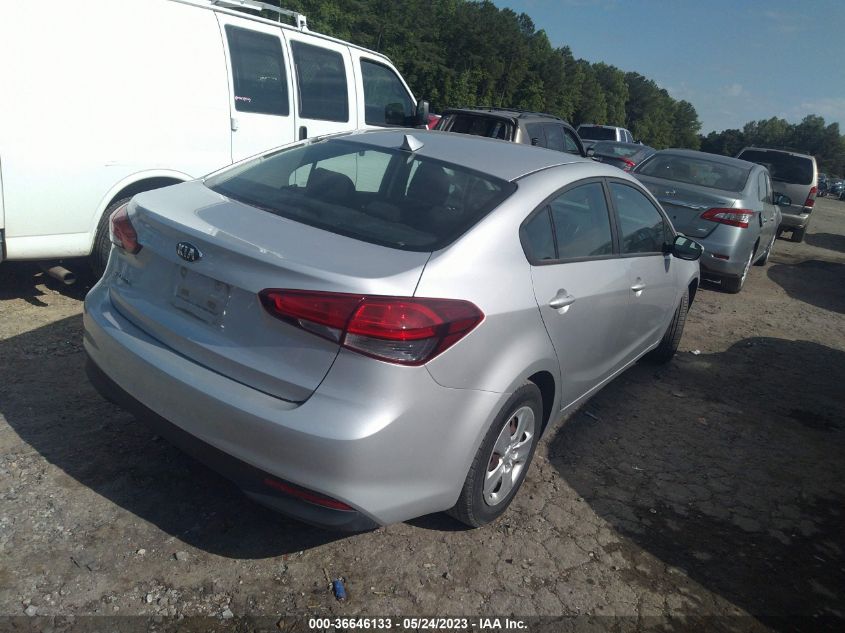 2017 KIA FORTE LX - 3KPFK4A78HE043477