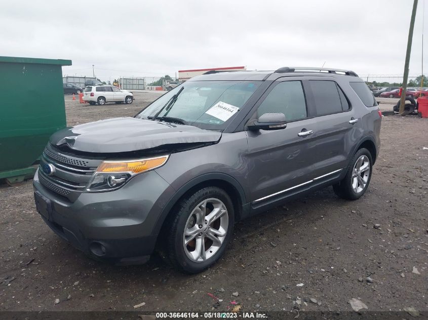 2014 FORD EXPLORER LIMITED - 1FM5K7F81EGC05052